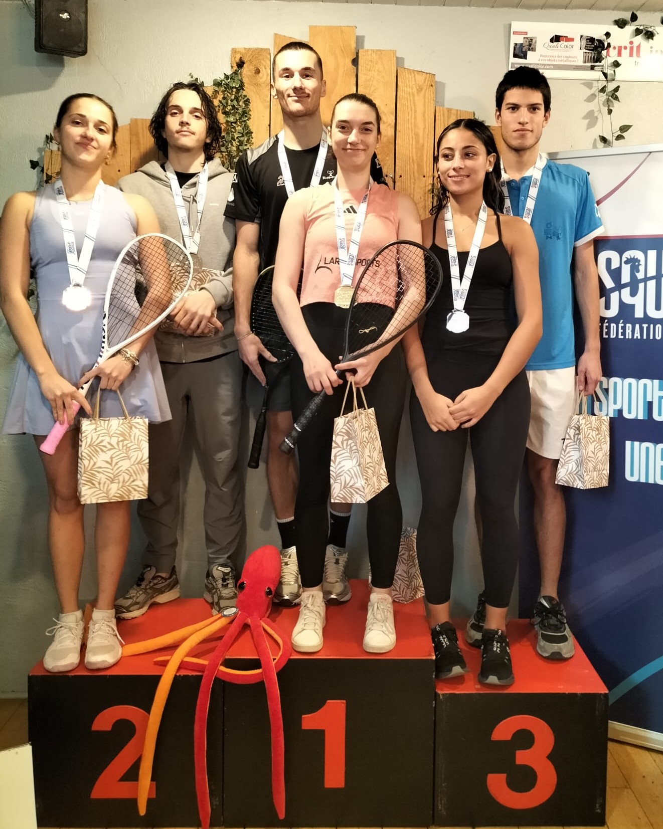 Championnat de France -23 ans 2025-2026 Podium filles